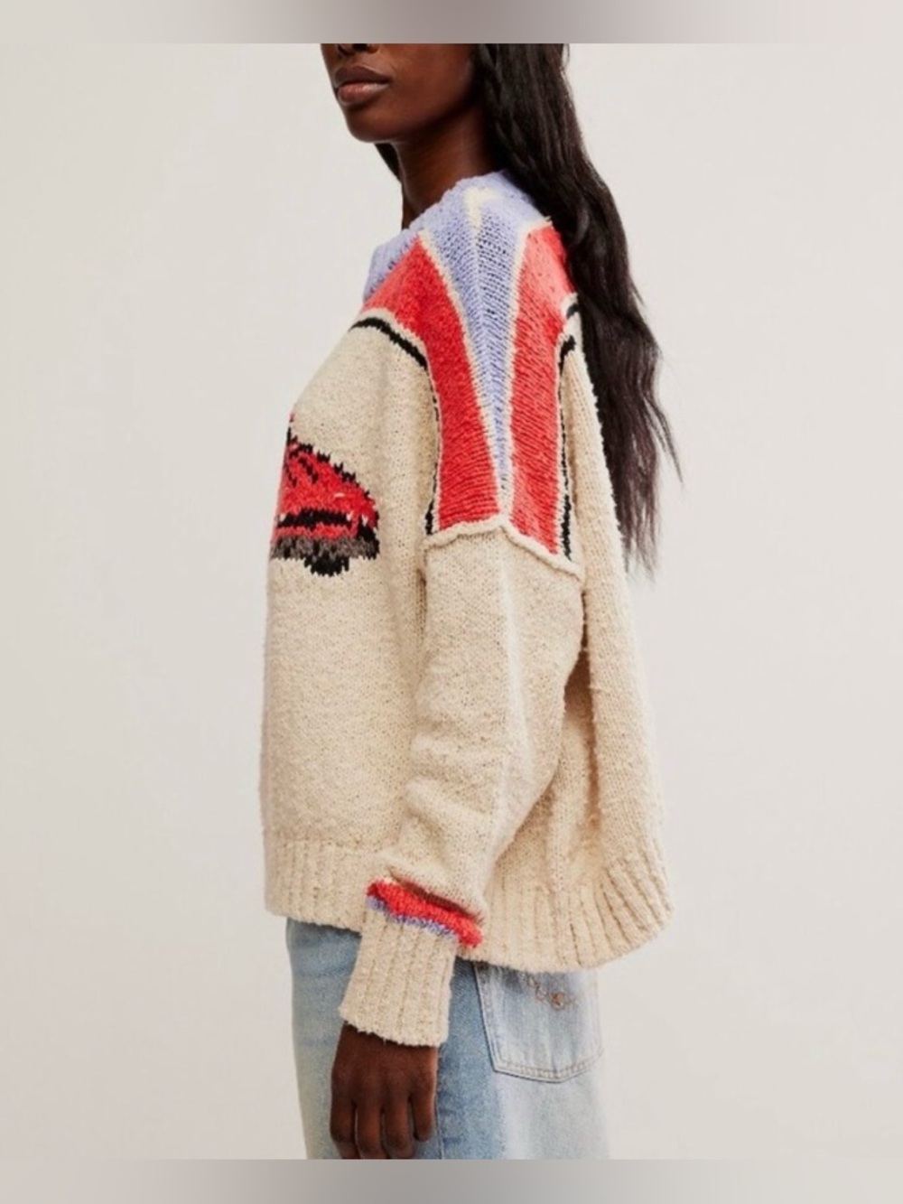 Free People Fast lane Sweater. - Picture 2 of 4